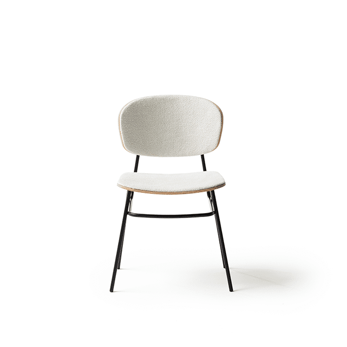 FOSCA Stuhl (Gepolstert S/B) (BIO Brown, Madera Fresno Bosco Ash Wood)