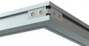 Mounting frame for profile 19 mm, 6 mm variant