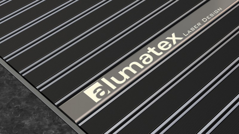 [ALX-LASER-LOGO-EXPAND] LASER LOGO EXPAND panel for Alumata systems