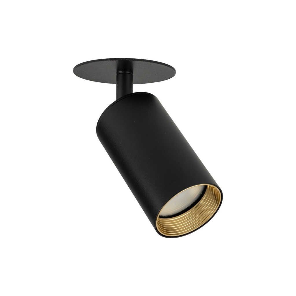 AMIS BLACK 1XGU10 RECESSED