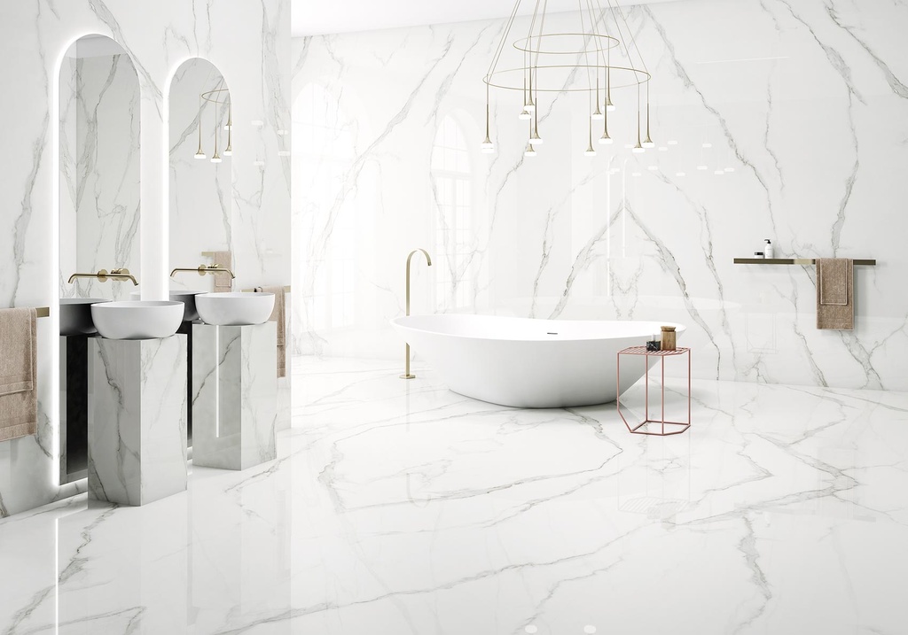 Porcelain — Estatuario Polished 1200 x 3000 - 6mm