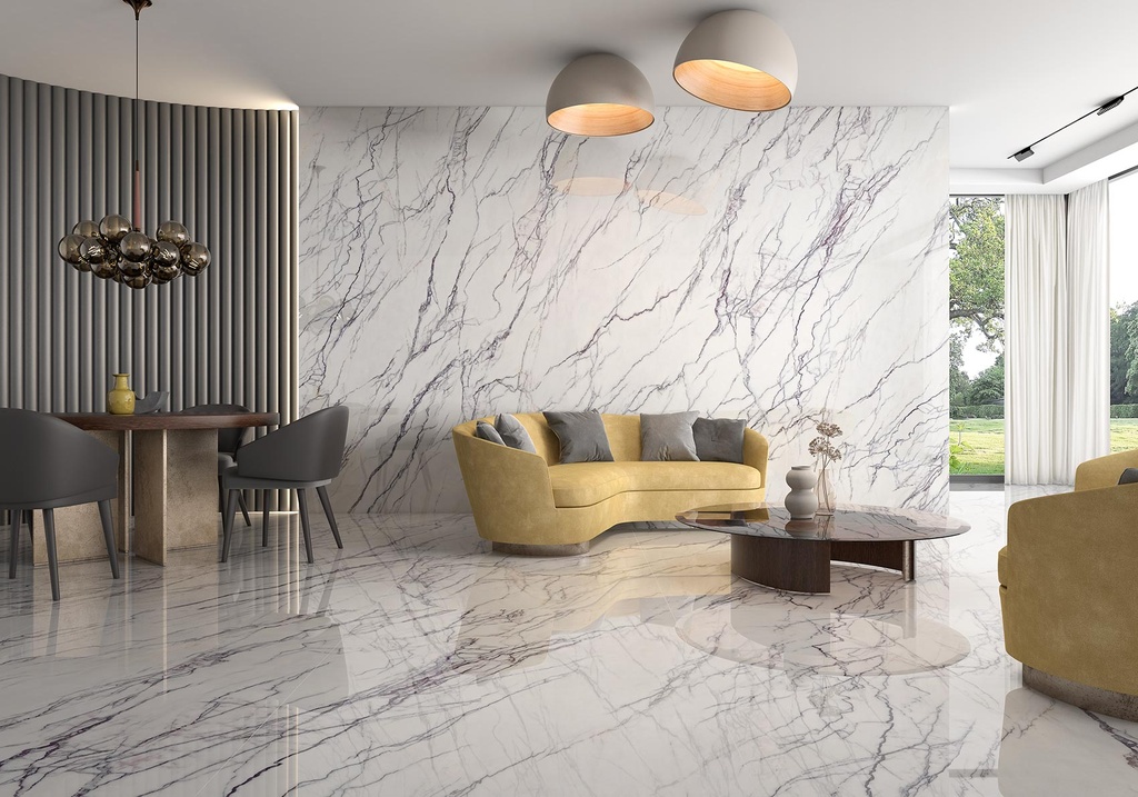 [MAT-ARKLAM-LILAC-POLISHED-1200-X-3000-6MM] Feinsteinzeug — Lilac Polished 1200 x 3000 - 6mm