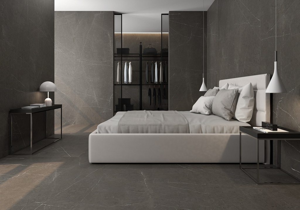 [MAT-ARKLAM-LONDRA-GREY-SILK-1000-X-3000-6MM] Feinsteinzeug — Londra Grey Silk 1000 x 3000 - 6mm