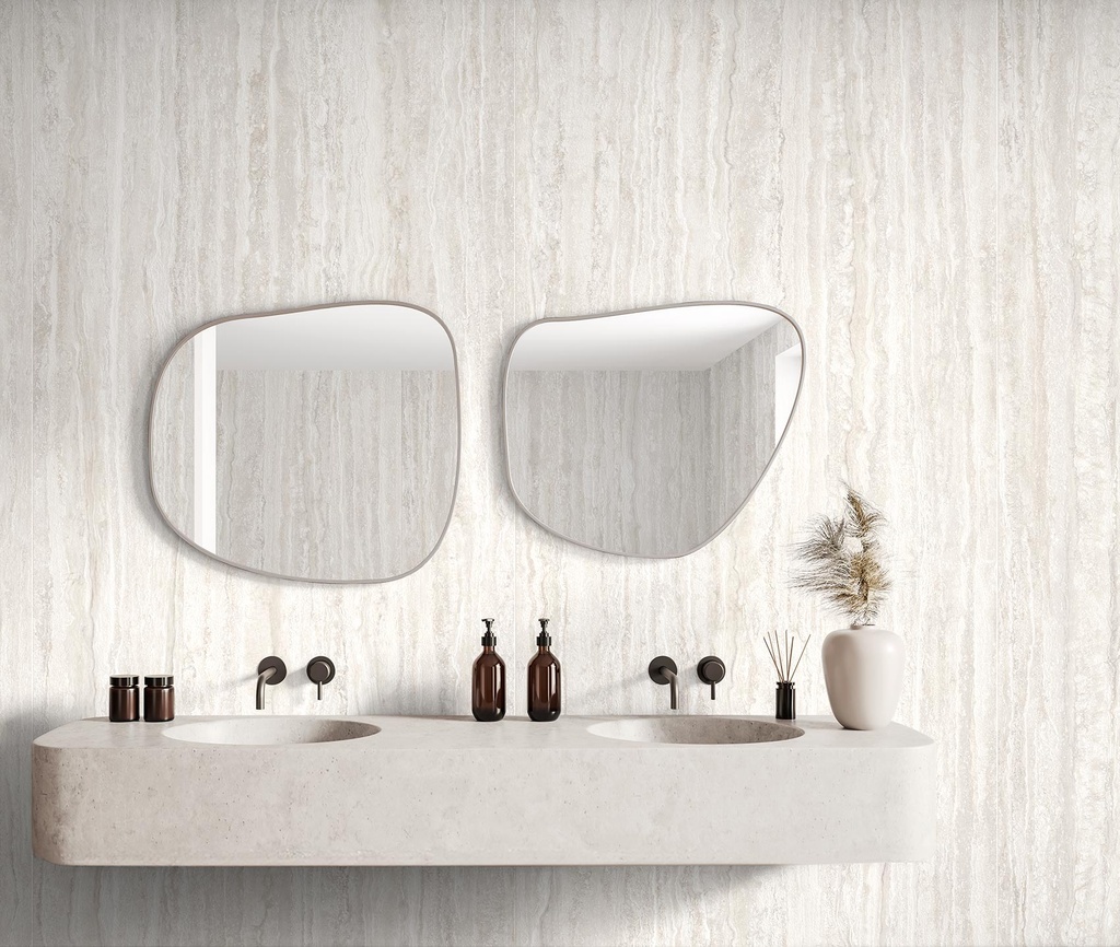 [MAT-ARKLAM-NATIVA-WHITE-NATURAL-1200-X-3000-6MM] Porzellan — Nativa Weiß Natural 1200 x 3000 - 6mm